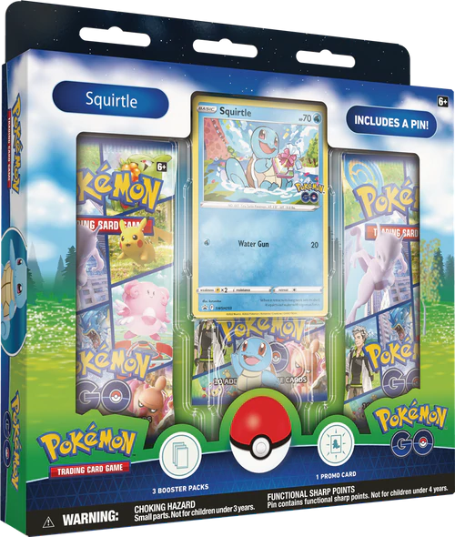 Pokémon TCG Pokémon GO Pin Collections Squirtle ultracards.webp