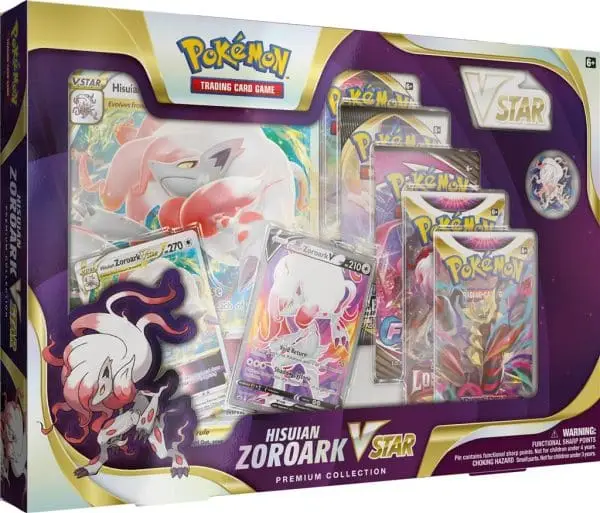 POKEMON HISUIAN ZOROARK VSTAR PREMIUM COLLECTION