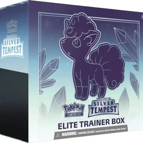 POKEMON TCG SWORD & SHIELD SILVER TEMPEST ELITE TRAINERBOX