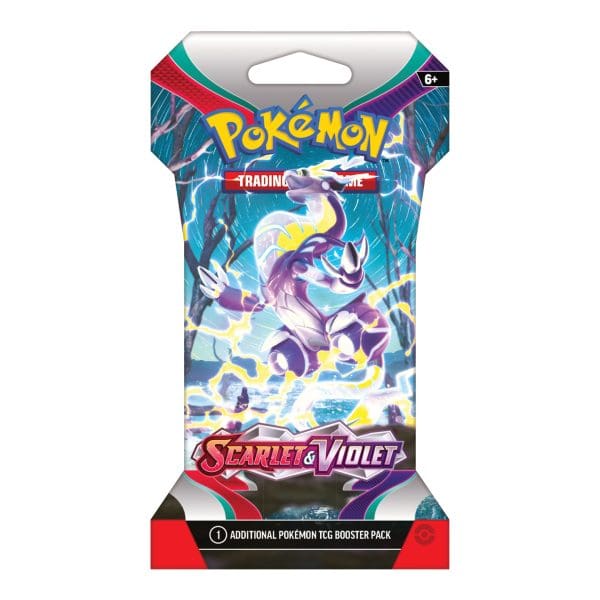 Pokémon TCG - Scarlet & Violet: Sleeved Boosterpack (Miraidon)