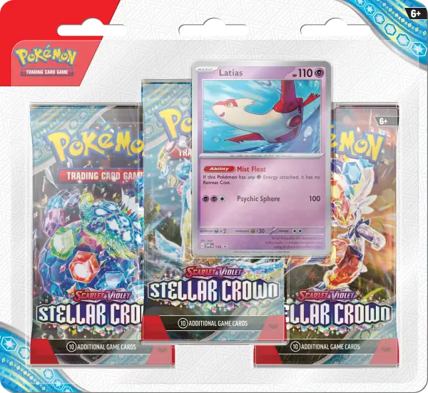 Stellar Crown, SV07, Pokémon Trading CardGame, Booster Blister Latias