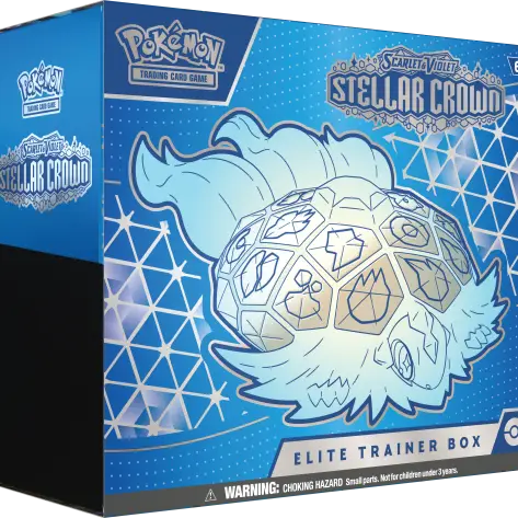 Stellar Crown, SV07, Pokémon Trading CardGame, Elite Trainer Box, ETB