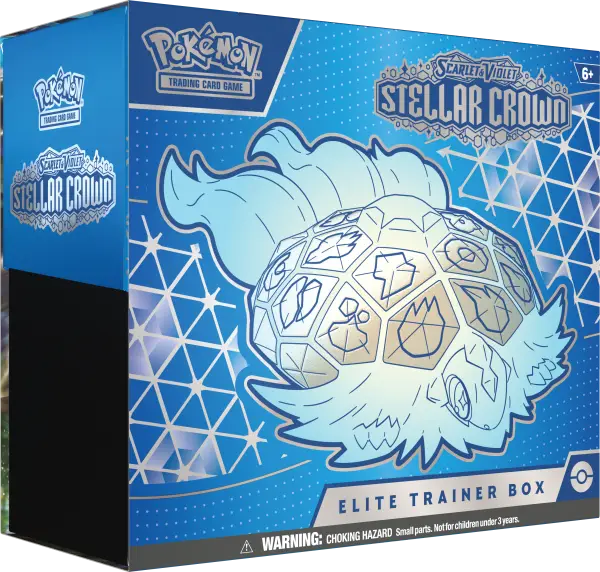 Stellar Crown, SV07, Pokémon Trading CardGame, Elite Trainer Box, ETB