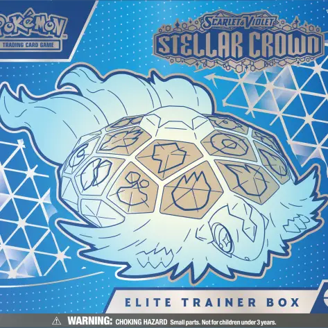 Stellar Crown, SV07, Pokémon Trading CardGame, Elite Trainer Box, ETB