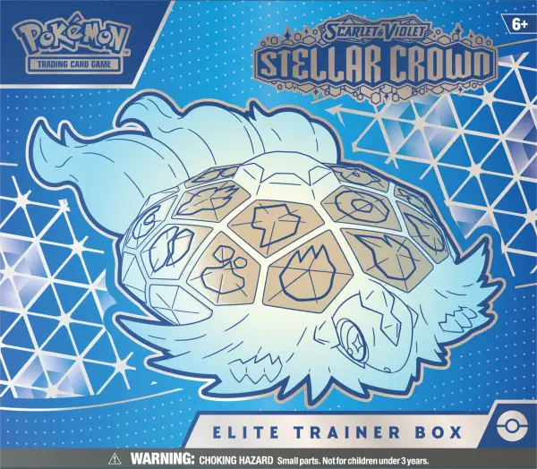 Stellar Crown, SV07, Pokémon Trading CardGame, Elite Trainer Box, ETB