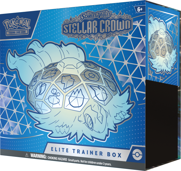 Stellar Crown, SV07, Pokémon Trading CardGame, Elite Trainer Box, ETB