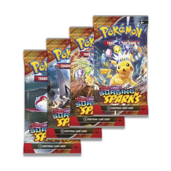 Pokémon Surging Spark Boosterpack, SV08, Pokemon TCG