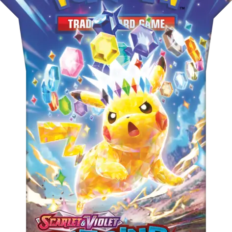 Pokémon Surging Spark Sleeved Booster, SV08, Pokemon TCG