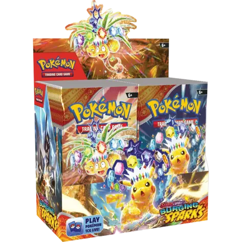 Pokémon Surging Spark Boosterbox, SV08, Pokemon TCG