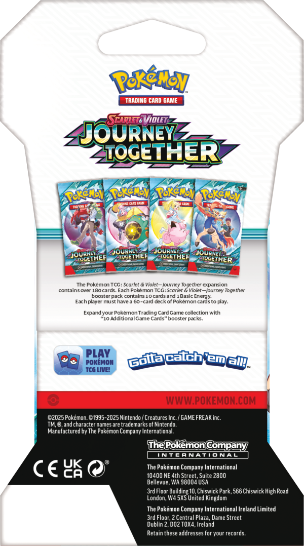 Pokémon Journey Together, SV09, Sleeved Booster