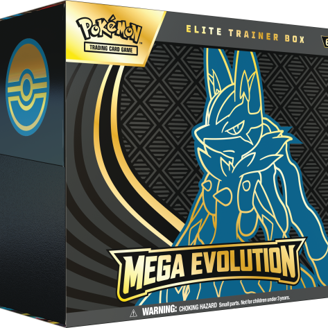 Mega Evolution Elite Trainerbox Lucario, Elite Trainerbox, Lucario, Pokémon Trading Card Game, Mega Evolution