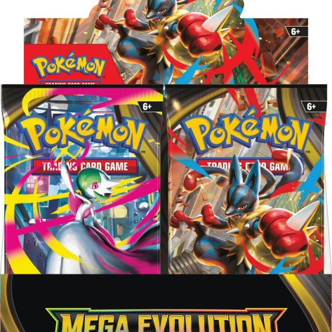 Mega Evolution Boosterbox, Boosterbox, Pokémon Trading Card Game, Mega Evolution