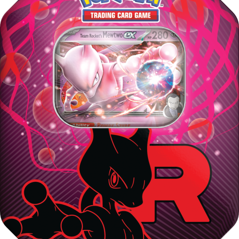 Pokémon Destined Rivals, Team Rocket Tin Persian, SV10, Team Rocket, UltraCards. Team Rocket Tin Nidoking, Team Rocket Tin Mewtwo