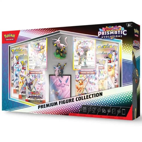 Prismatic Evolutions Premium Figure Collection, Prismatic Evolutions, Pokemon TCG, Scarlet & Violet