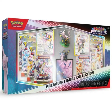 Prismatic Evolutions Premium Figure Collection, Prismatic Evolutions, Pokemon TCG, Scarlet & Violet