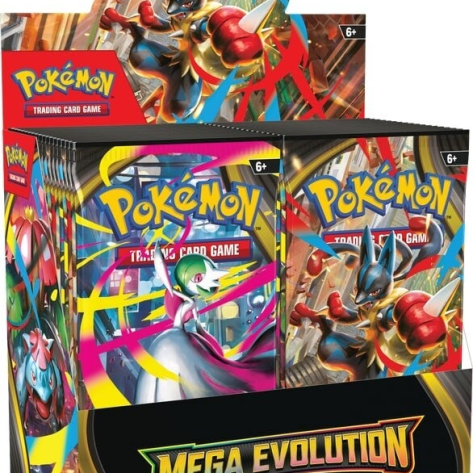 Mega Evolution Boosterbox, Boosterbox, Pokémon Trading Card Game, Mega Evolution
