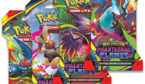 Pokemon Phantasmal Flames Boosterbox, Boosterbox, Pokémon Trading Card Game, Mega Evolution, Phantasmal Flames Boosterpack, Phantasmal Flames Elite Trainerbox, Phantasmal Flames Sleeved Booster