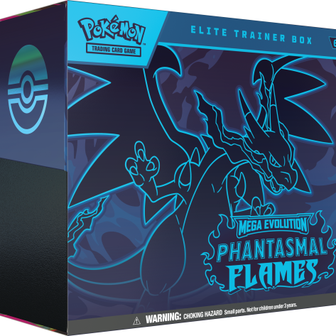 Pokemon Phantasmal Flames Elite Trainerbox, Boosterbox, Pokémon Trading Card Game, Mega Evolution
