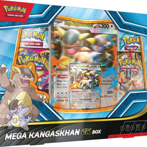 Mega Evolution Boosterbox, Boosterbox, Pokémon Trading Card Game, Mega Evolution, Mega Kangaskhan ex Box