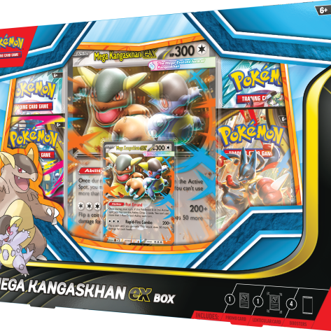 Mega Evolution Boosterbox, Boosterbox, Pokémon Trading Card Game, Mega Evolution, Mega Kangaskhan ex Box