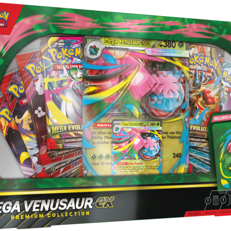 Mega Evolution Boosterbox, Boosterbox, Pokémon Trading Card Game, Mega Evolution, Mega Venusaur ex Premium Collection