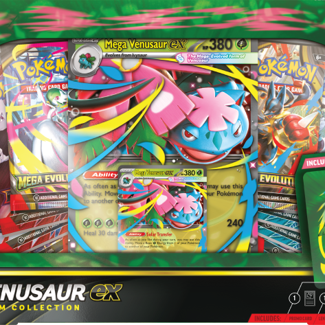 Mega Evolution Boosterbox, Boosterbox, Pokémon Trading Card Game, Mega Evolution, Mega Venusaur ex Premium Collection