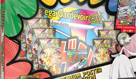 Ascended Heroes Premium Poster Collection Mega Gardevoir, Booster Bundle, Elite Trainerbox, Pokémon Trading Card Game, Mega Evolution
