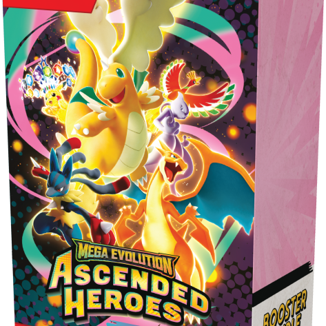 Pokemon Ascended Heroes Booster Bundle, Elite Trainerbox, Pokémon Trading Card Game, Mega Evolution
