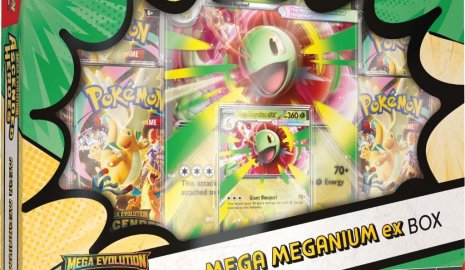 Ascended Heroes Mega Meganium ex, Mega Meganium, Mega Emboar, Mega Feraligatr