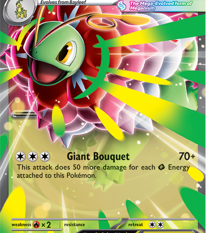 Ascended Heroes Mega Meganium ex, Mega Meganium, Mega Emboar, Mega Feraligatr