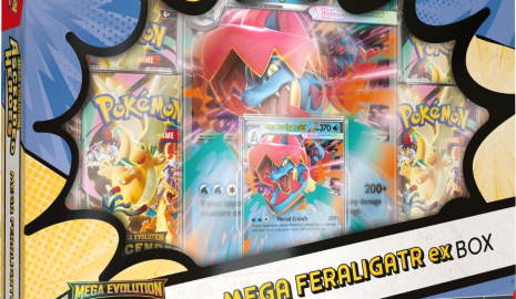 Ascended Heroes Mega Meganium ex, Mega Meganium, Mega Emboar, Mega Feraligatr, Ascended Heroes Mega Emboar, Ascended Heroes Mega Feraligatr