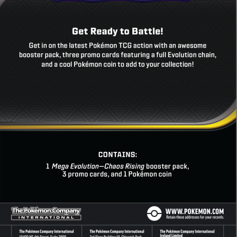 Chaos Rising Premium Checklane Flygon, Chaos Rising Premium Checklane Pawmot