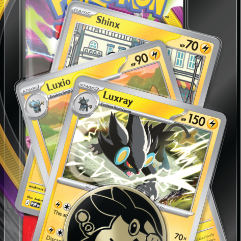 Pitch Black Premium Checklane Gengar, Pitch Black Premium Checklane Luxray