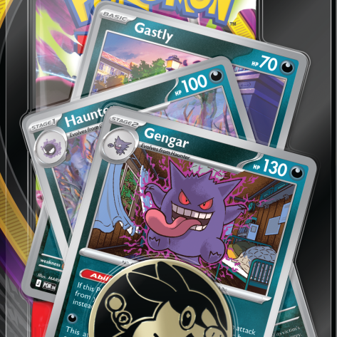 Pitch Black Premium Checklane Gengar, Pitch Black Premium Checklane Luxray